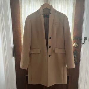 J. CREW Regent Wool Topcoat